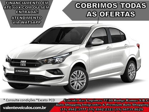 Fiat Cronos 1.8 Hgt (aut) (flex) 2021 *todas As Cores*