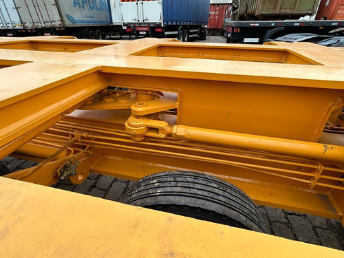 Carreta Prancha Modular Linha De Eixo Biseli - 12 Eixos