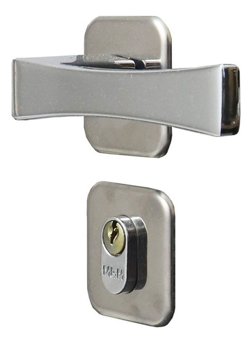 Fechadura Wc 40 Roseta Paris Cromado