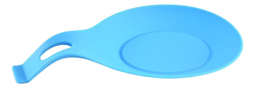 5 Soporte De Silicona Para Utensilios De Cocina Azul