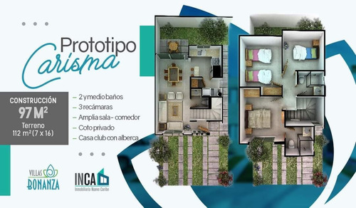 Imagen 8 de 14 de Casa En Playa Del Carmen, Preventa! 3 Recamaras Y 2.5 Baños