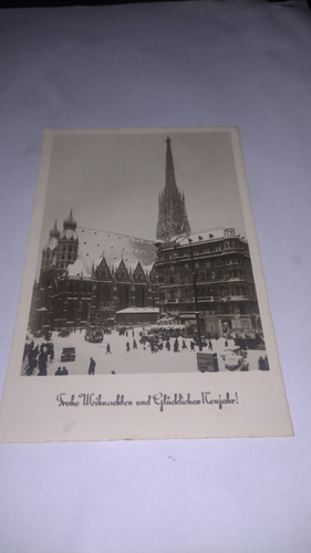 Austria Postal.estampilla 1948 Imagen Catedral Viena Usada