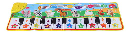 Tapete Musical Para Bebés Touch Play Animal, Piano, Teclado,