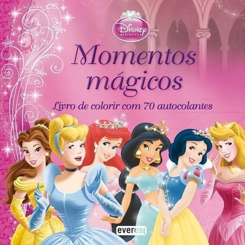 Libro Princesa Disney: Momentos Mágicos: Livro De Colorir C