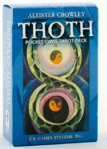 Thoth Pocket Swiss Tarot Deck - Aleister Crowley 78 Cartas