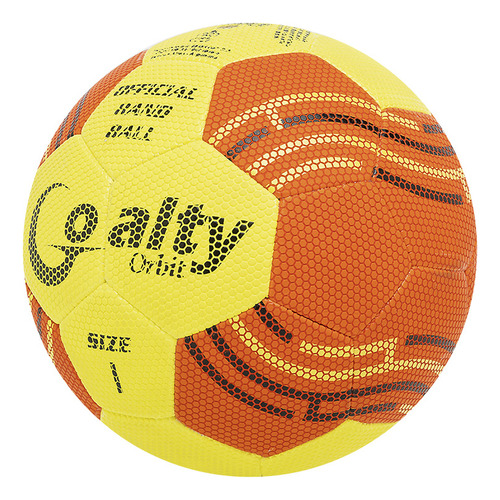 Pelota Handball Goalty Orbit Numero 1 Naranja Solo Deportes