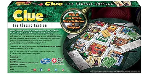Winning Moves Games Clue The Classic Edition Juguete, Multic