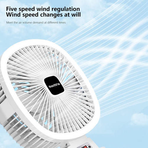Nuevo Ventilador Solar Multifuncional 5 En 1, 5
