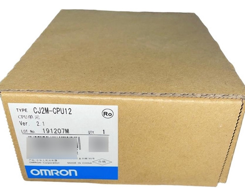 Cj2m-cpu12 Plc Omron