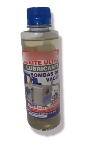 Aceite Lubricante Para Bomba De Vacío 8 Onzas Refrigeración 
