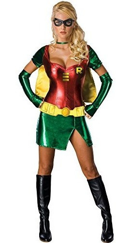 Disfraz De Robin Sexy Para Mujer - Talla Xs