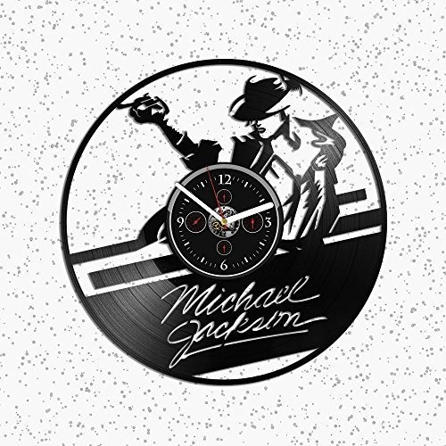 Reloj De Pared De Vinilo Michael Jackson Pared De Registro P