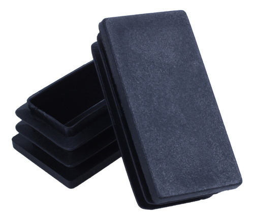 Tapones De Tubo De Plástico Rectangulares Con Extremo De Cie