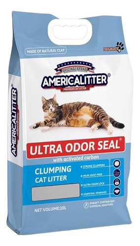 Americalitter® Arena Para Gatos Ultra Odor Seal 7 Kg