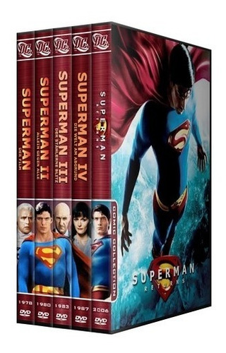 Superman Colección 5 Dvd