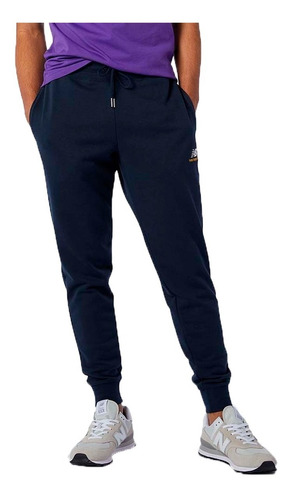 Pantalon New Balance Lifestyle Hombre Essentials Az Mar Cli