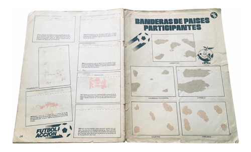 Album Figuritas Mundial España 1982/canal 13 - Vacio - Leer (Usado)