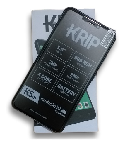 Imagen 2 de 4 de Teléfono Celular Android Económico Krip K5m Liberado.. B.c.v