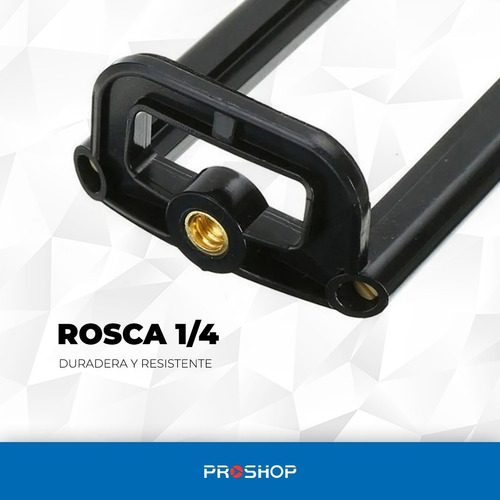 Imagen 9 de 10 de Adaptador De Tripode Y Monopod Celulares Soporte Smartphone