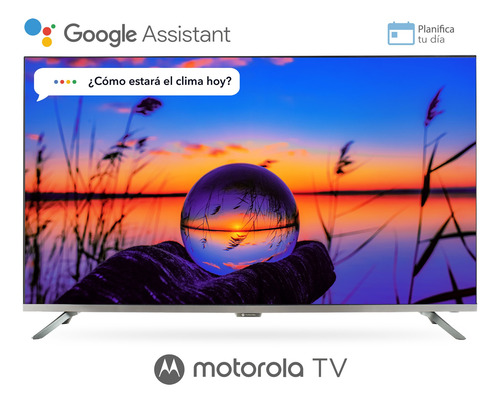 Smart Tv Motorola Android Tv 65 Uhd 4k Hdr + Comando De Voz