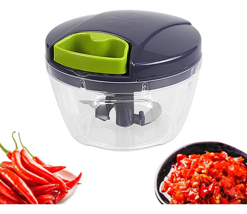 Picadora Manual De Alimentos Trituradora De Prensa De Ajo Mo