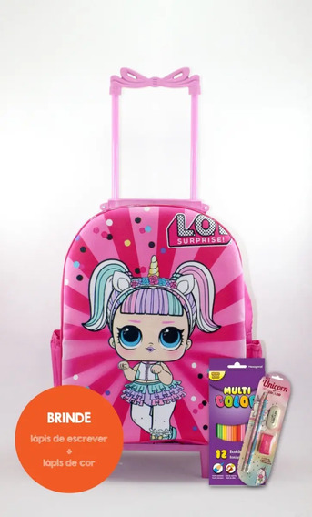 Mochila Carrinho Menina | MercadoLivre 📦