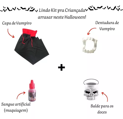 Como fazer capa de vampiro DIY 