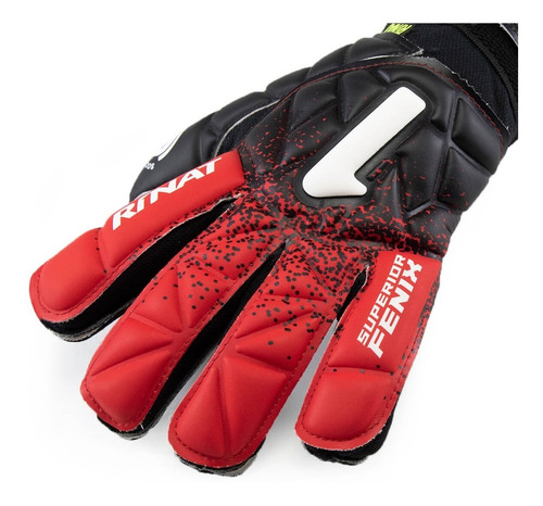 Imagen 2 de 6 de Guante De Portero Rinat Fenix Superior Jd Semi Rojo