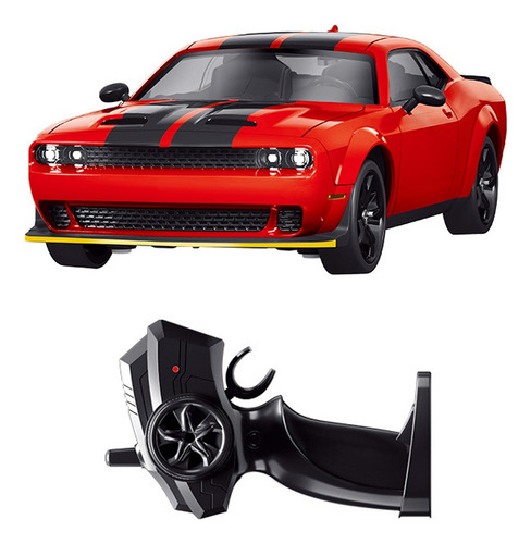 Dodge Challenger Srt Rc Vehicles Miniatura Carro Com Luzes
