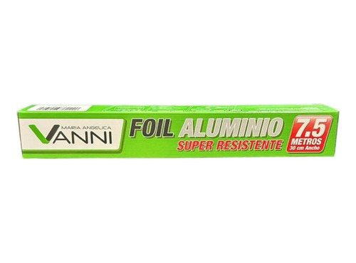 Rollo Foil Aluminio Vanni 30 Cm X 7,5 Metros - Lireke