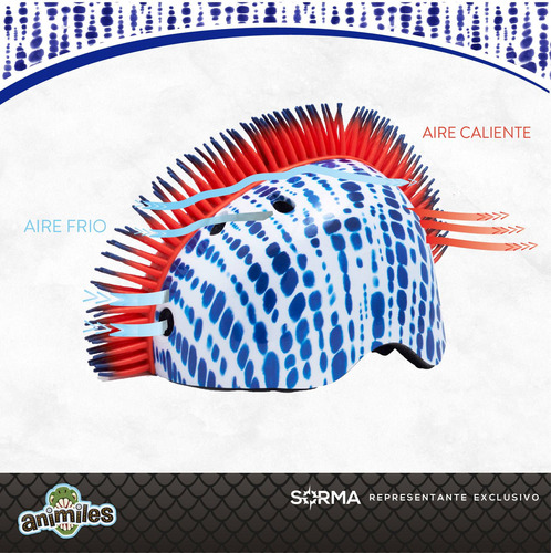Imagen 7 de 10 de Casco Niños Punk Para Bicicleta Monopatín Rollers Patín
