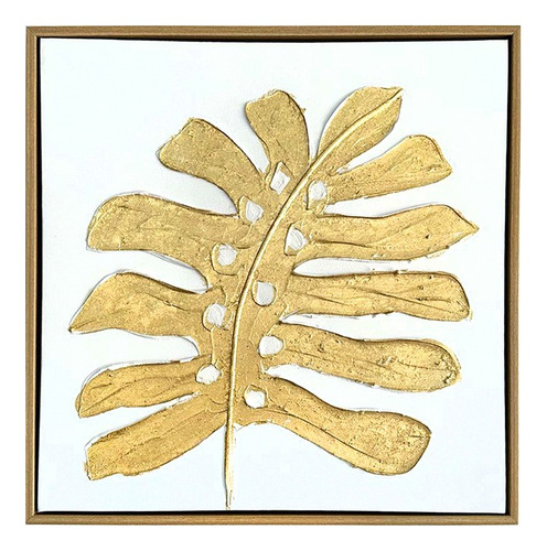 Cuadro Decorativo Mediano Plantas En Lienzo