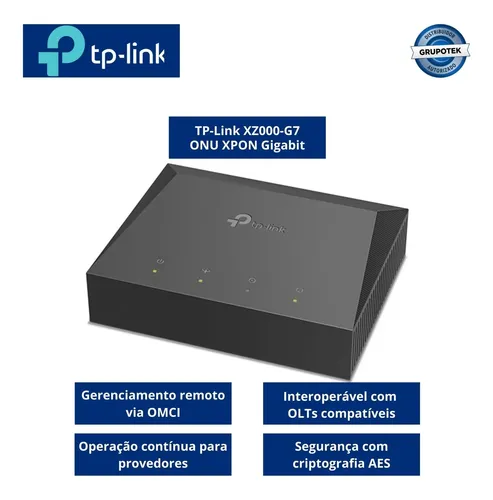Terminal Xpon Gigabit Tp-link De 1 Porta - Xz000-g7 | MercadoLivre