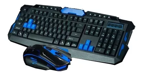 Kit de teclado y ratón inalámbrico para juegos 1600 Dpi Bmax Gaming