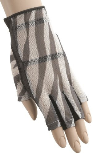 Guante Hj Glove Para Mujer Negro Zebra Solaire Guante De Gol