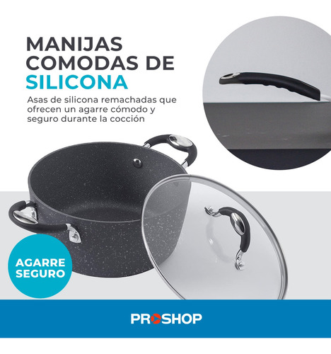 Set Ollas Cocina 10pz Granito Antihaderente K&k Original Usa