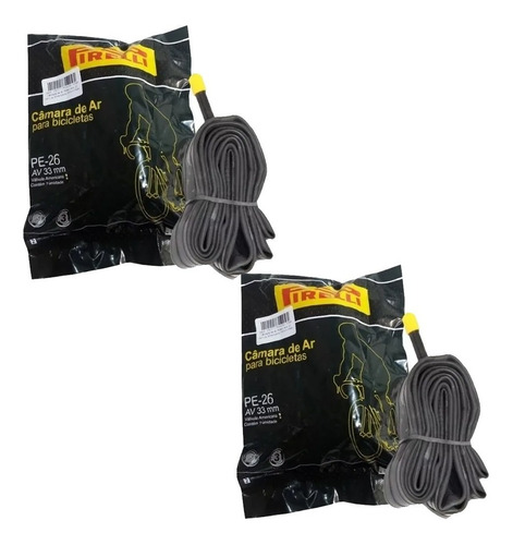 Imagem 3 de 7 de Par Pneu Primor Pirelli 26x1.1/2x2 + Câmara 26 Pirelli Balão