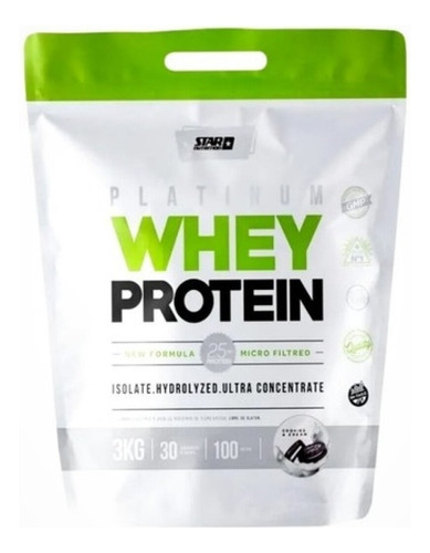 Suplemento Whey Protein Star Nutrition Made In Usa 3kg