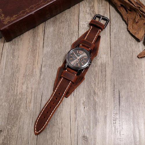 Reloj De Pulsera Para Hombre, Reloj De Pulsera Clásico Con