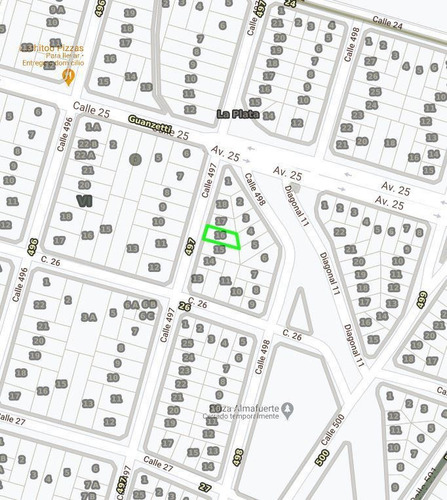 Imagen 8 de 8 de Terreno Venta 10x27 Mts 253 Mts 2 Totales - Manuel B Gonnet