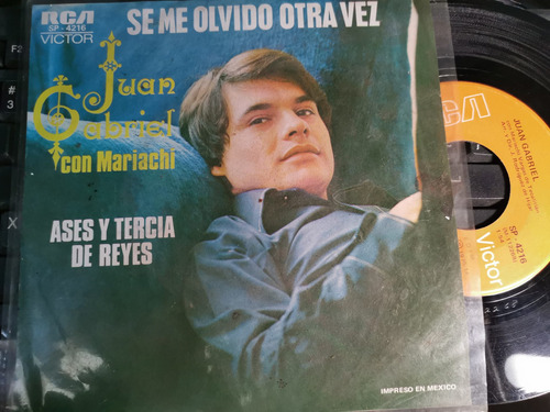 Disco Juan Gabriel Con Mariachi Se Me Olvidó Otra Vez