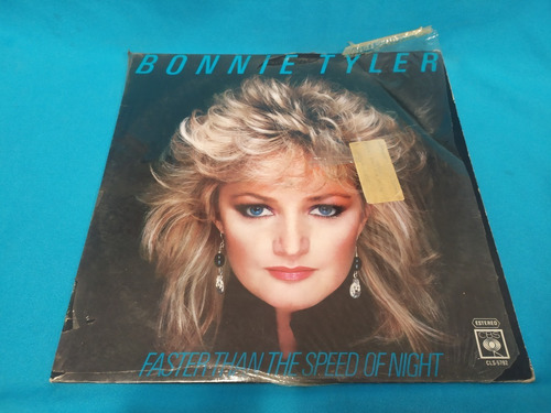 Bonnie Tyler Faster Than The Speed Of Night Acetato Vinil Lp