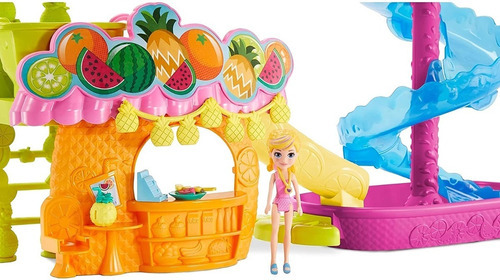 Polly Pocket Parque Acuatico De Piñas Mattel