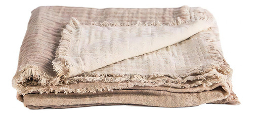 Frazada Lino Këssa Muebles Color Beige