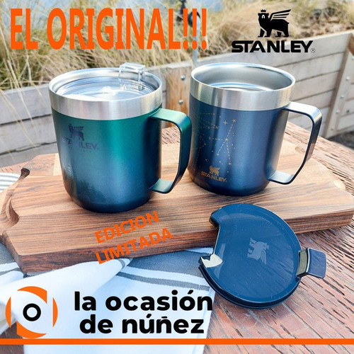 Imagen 4 de 7 de Taza Vaso Stanley Termico Camp Mug 355 Ml Edicion Limitada