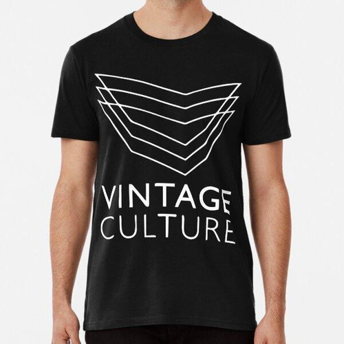 Remera Logotipo De Cultura Vintage Algodon Premium