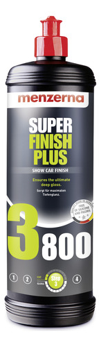 Menzerna Super Finish Plus 3800 Brillo Tipo Showroom 1lt