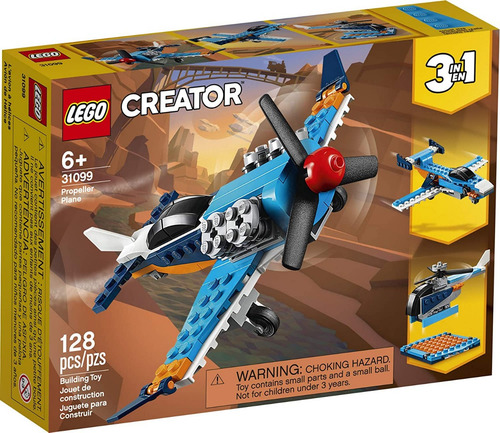 Lego Creator 31099 - Kit De Const Juguete Volador 128 Piezas