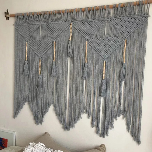Macrame - Grifo Bohemio Para Colgar En La Pared, Cuerda Bohe