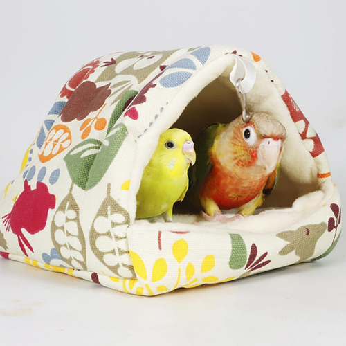 Jaula Para Loros De Invierno, Cueva, Casita 15cmx15cmx14.5cm